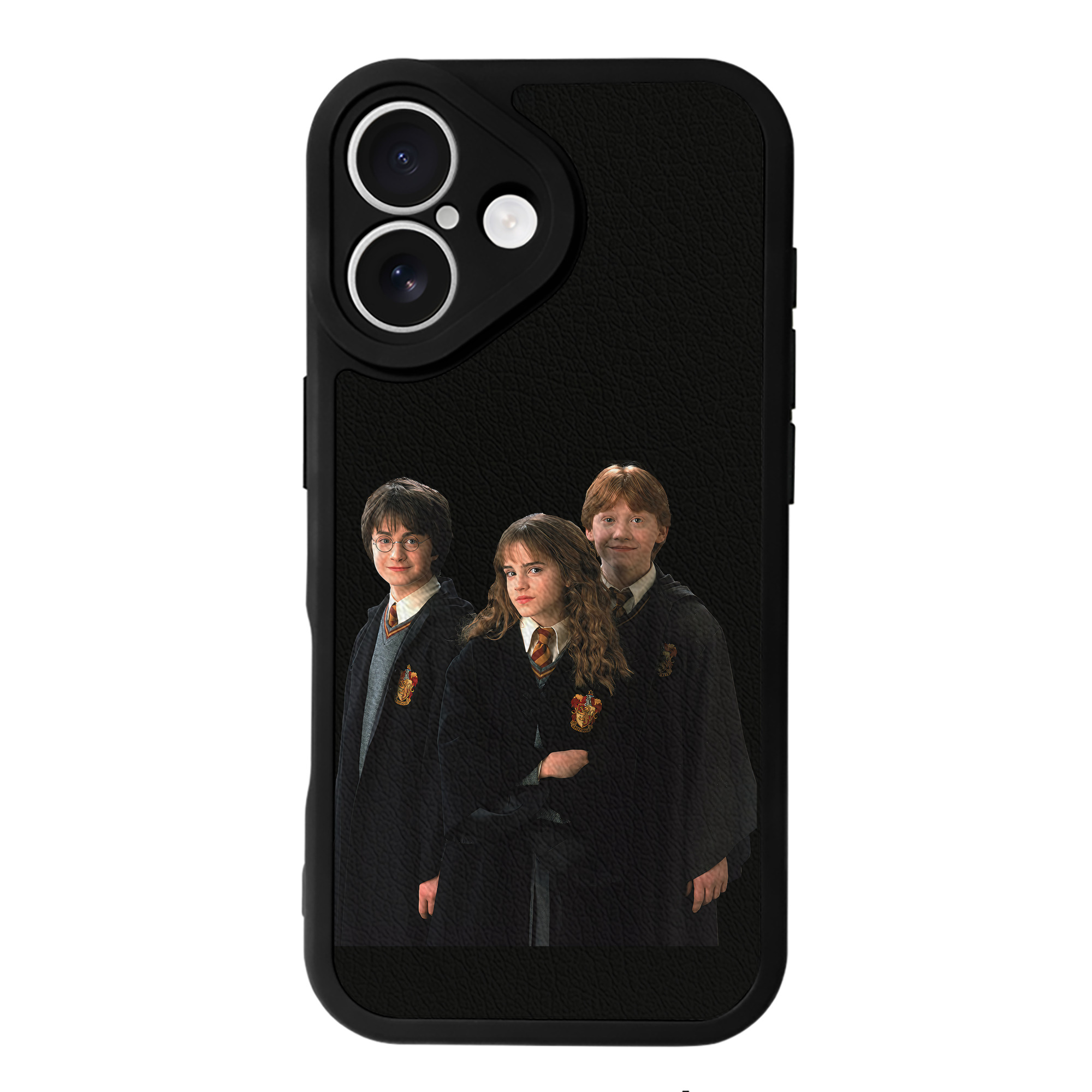 （画像用） Harry Potter ハリー・ポッターシリーズ 【iPhone 16シリーズ対応】シリコンスマホケース（レザー調） 材質：シリコン
